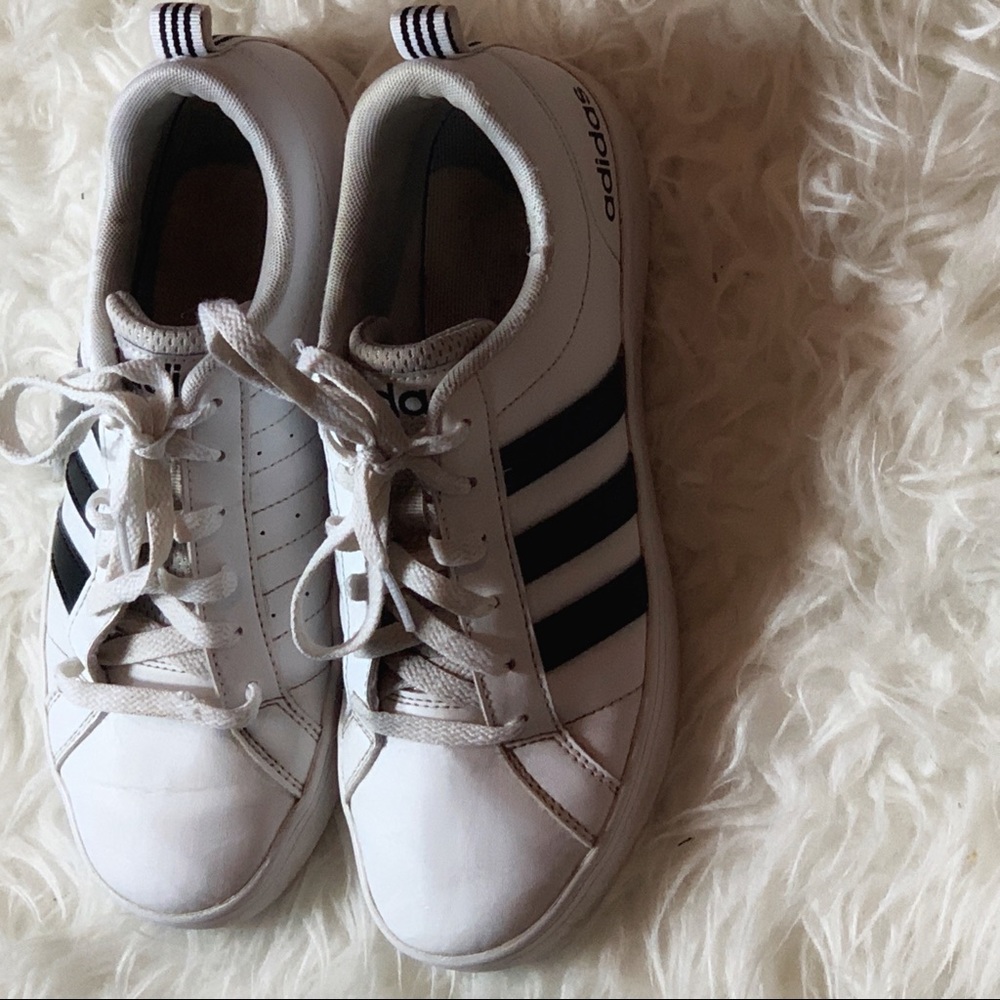 White Adidas - Picture 2 of 3